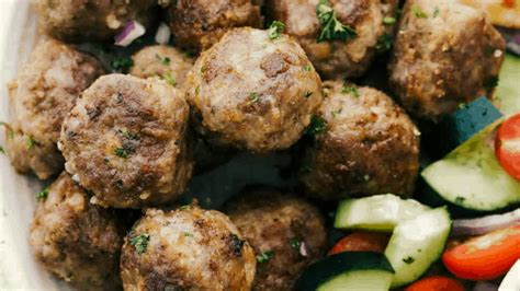 Greek Meatballs Recipe Keftedes The Recipe Critic