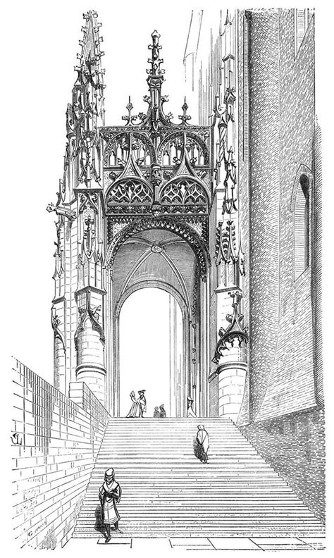 Gothic Drawings From An Architect In 18th Century Gothic Architecture
