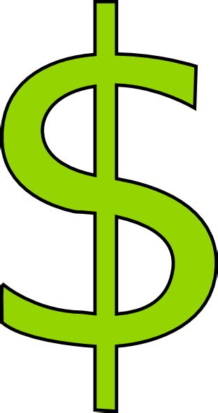 Dollar Sign Clip Art At Vector Clip Art Online Royalty