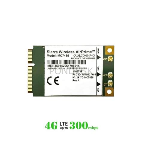 Sierra Wireless Airprime Mc7455 Lte Cat 6 4g Lte Pcie Module 4g Lte