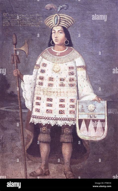 El Gran Señor Rey Inca Del Perú Hijo De Manco Inca Yupanqui Don