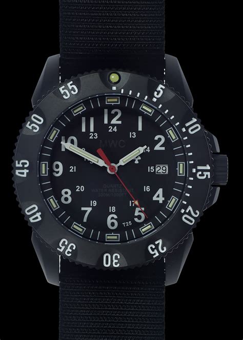 mwc p656 2023 model pvd titanium tactical series watch with gtls triti mwc military watch