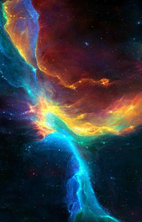 The Mellow Yellow Nebula Series Cosmos Universo Galactic Pinterest