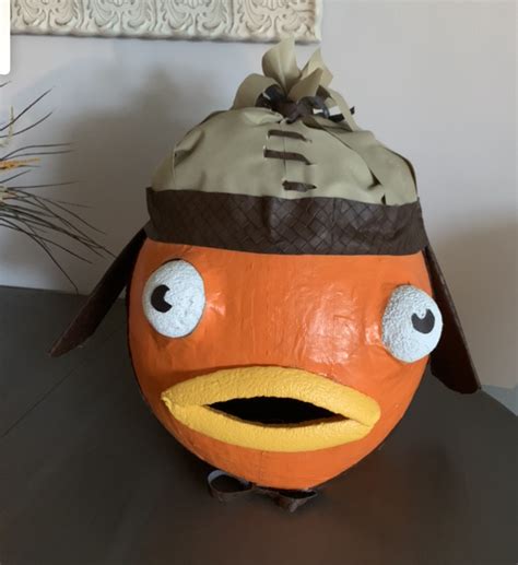 Coolest Homemade Fortnite Fishstick Costume For A Boy