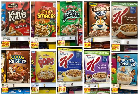 Kelloggs Cereals As Low As 047 062 Each At Kroger Kroger Krazy