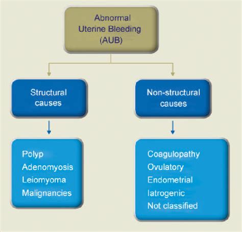 Classification Of Abnormal Uterine Bleeding According To The