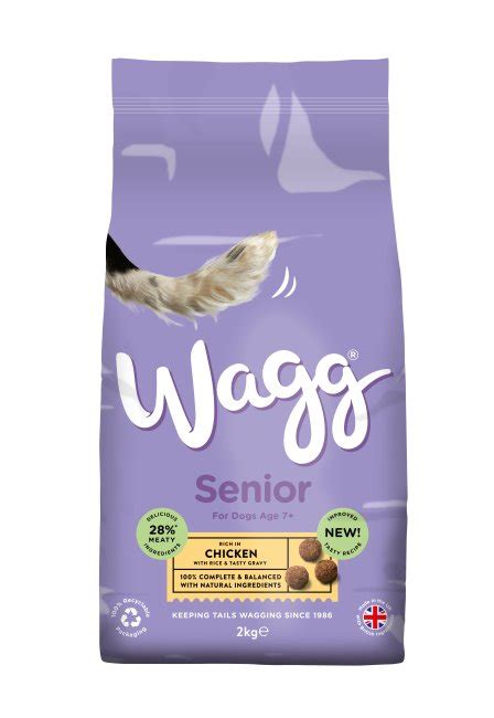 Wagg Senior Complete Chicken 4 X 2kg Ar Wholesale