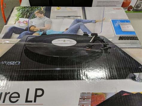 Ion Pure Lp Usb Conversion Turntable Appears To Be New In Box