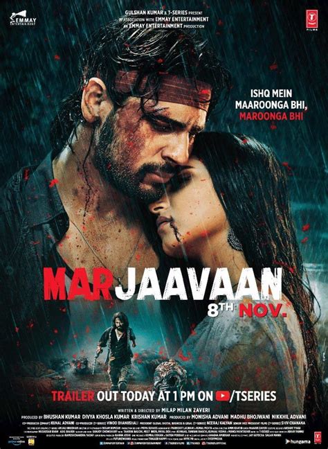 Marjaavaan 2019 Movie Upcoming Hindi Film Detail And Trailer Hindi