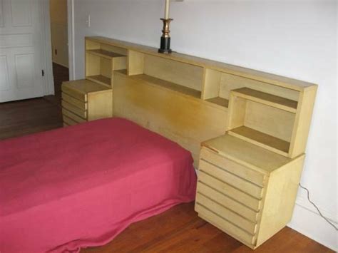 Mid-century Blonde Bedroom Set - for Sale in Graham, North Carolina