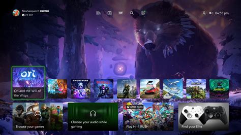 La Nouvelle Interface Xbox Arrive Et Laisse Plus De Place Au Fond D