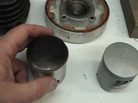 When it comes to density, they are dense as iron and have a weight that is almost the same as gold. (2)- Two Stroke Piston Problems - YouTube