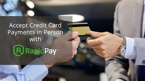 Accept Credit Card Payments In Person Youtube