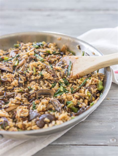 Wild Rice With Wild Mushrooms Recipe One Ingredient Chef
