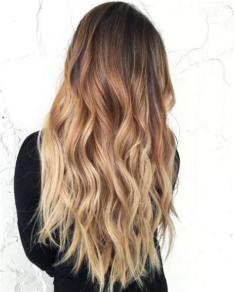 Smooth black to blonde effect. 60 Best Ombre Hair Color Ideas for Blond, Brown, Red and ...