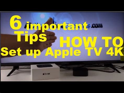 You're probably wondering how to set it up. How to Set up Apple TV 4K - 6 important Tips - YouTube