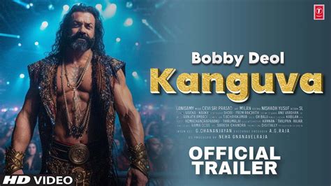 Kanguva Official Trailer I Bobby Deol Entry Look Out Now I Bobby Deol Fast Look I Bobby Suriya