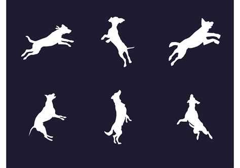 Vector Dog Silhouettes Download Free Vector Art Stock Graphics And Images