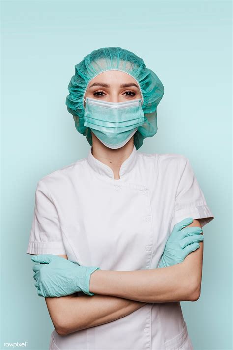 female microbiologist with full protection free image by karolina kaboompics