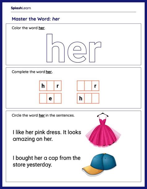 Sight Words Educational Resources For Kids Online Splashlearn Page 4