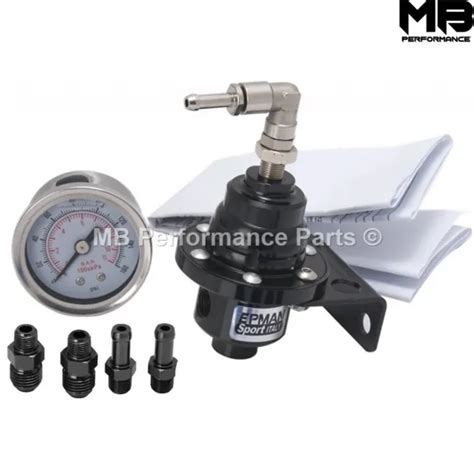 Precision Adjustable Fuel Pressure Regulator Injection Turbo Car