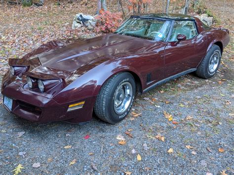 Fs For Sale 1980 Maroon T Top 350 4 Spd Corvette Wife Needs New Car