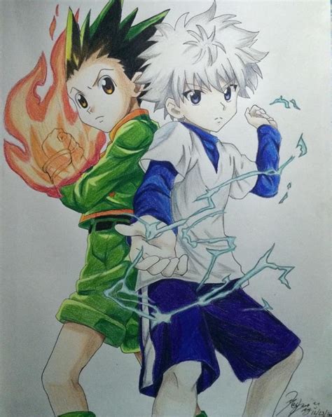 Gon And Killua From Hunter X Hunter By Mailee0321vang On