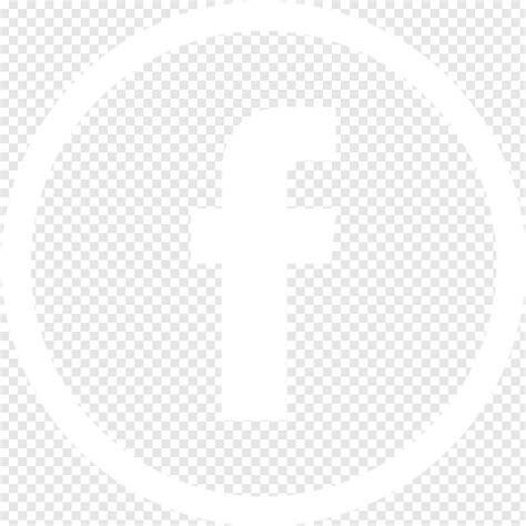 Black And White Facebook Logo Icons Facebook Round Png Png Download