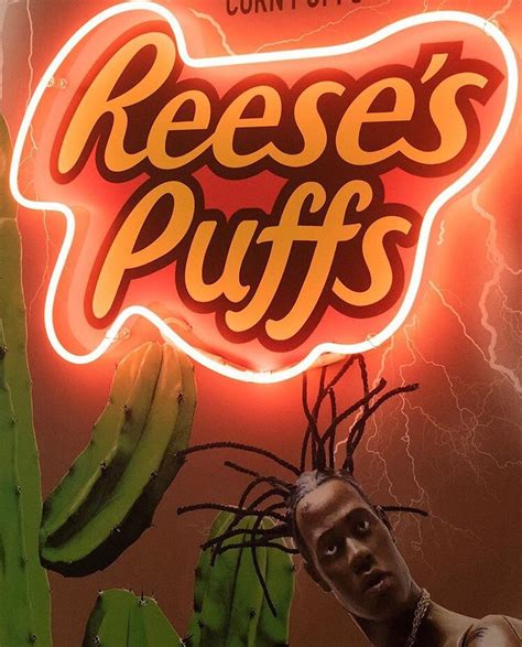 Travis Scott X Reeses Puffs Cereal