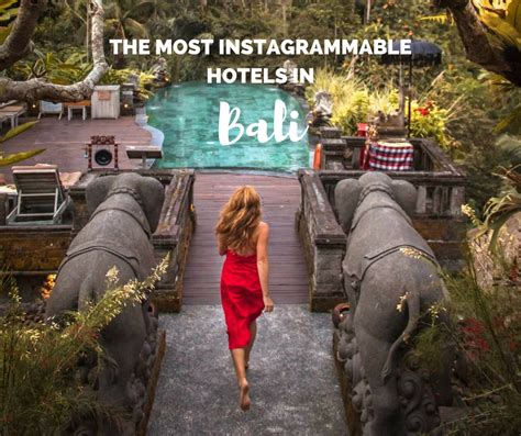 The Most Instagrammable Hotels In Bali The Ginger Wanderlust
