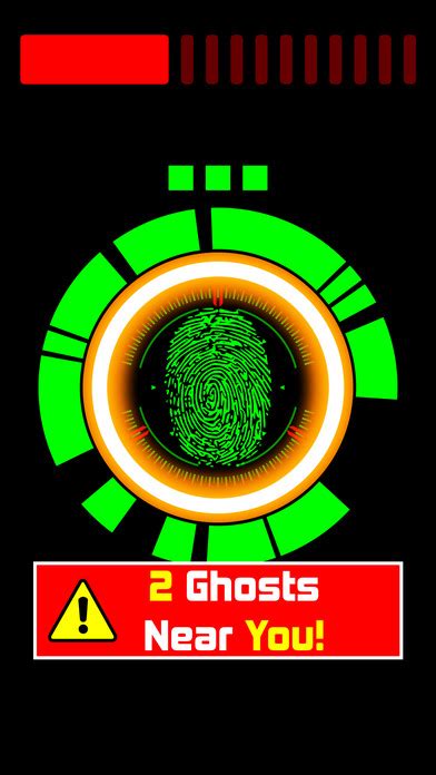 Start the application and allow camera access. Ghost Scanner - Ghost Detector Fingerprint Scanner Pro HD ...