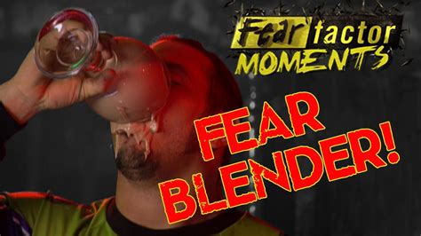 Fear Factor Moments Blender Of Fear YouTube