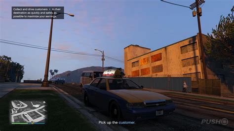 Gta Online How To Work As A Taxi Driver Push Square