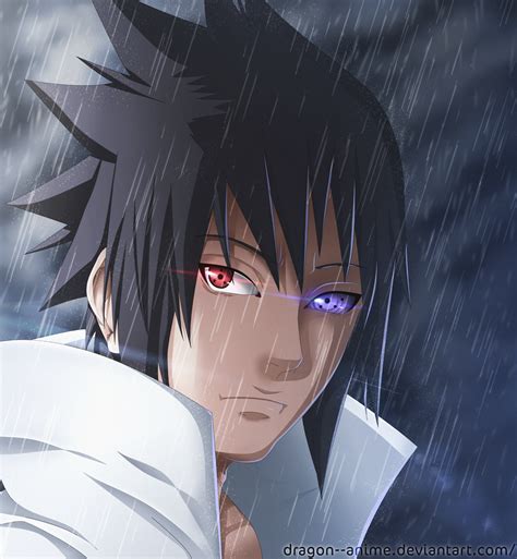 Sasuke Naruto Shippuden 682 By Dragon Anime On