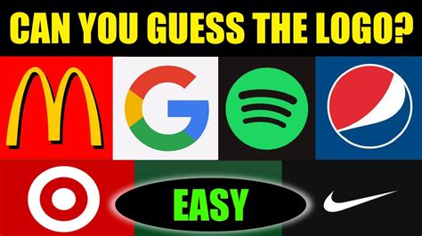Guess The Logo Quiz Easy Youtube