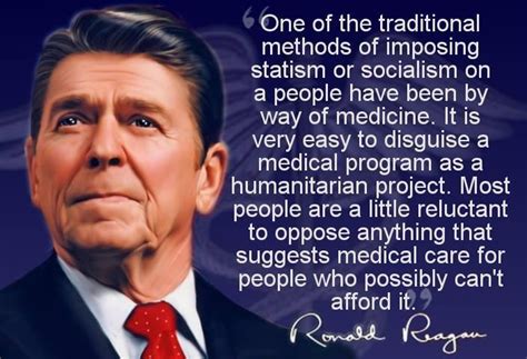 Ronald reagan quotes on socialism. Ronald Reagan, How To Impose Socialism On A People (POSTER)