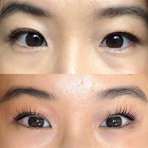 Free 35 Eyelash Extensions Before And After Asian