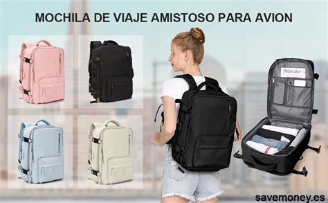 Descubre La Mochila Viral De Viaje Szlx Para Cabina De Avion Tamaño