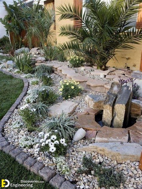 40 River Rock Garden Ideas For Beautiful Diy Designs Engineering
