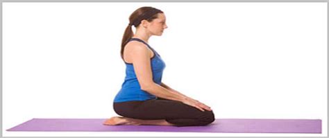 Yoga Poses Vajrasana