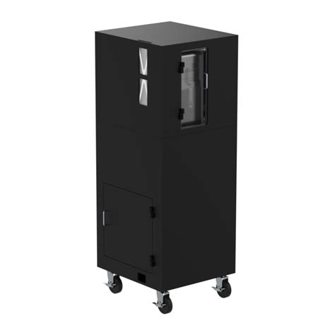Convenient for accessing in hospital hallways and industrial facilities. DFP355 Mobile Computer & Printer Workstation Enclosure