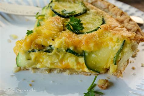 Easy Zucchini Quiche Recipe Adventures Of A Nurse