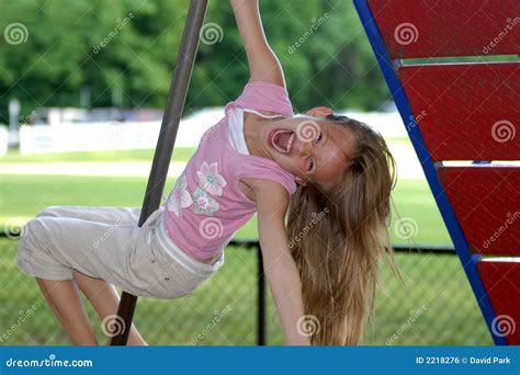 Young Girl Playing Stock Photo Image Of Active Girl 2218276