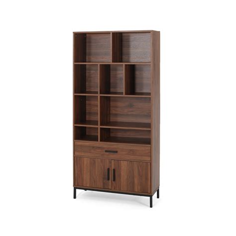 Buy walnut cube storage and get the best deals at the lowest prices on ebay! Yelianny Contemporary Faux Wood Cube Unit Bookcase, Walnut ...