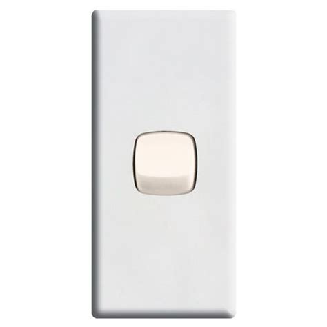 Hpm White Linea 1 Gang Architrave Switch Bunnings New Zealand