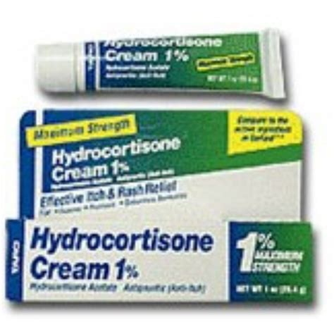 Hydrocortisone 1 Cream Maximum Strength 1 Oz