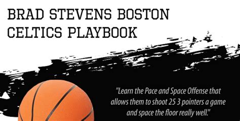 Brad Stevens Boston Celtics Playbook By Scott Peterman Basketball