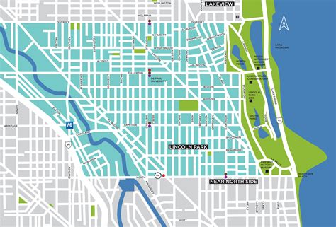 Map Of Lincoln Park Chicago Zoning Map