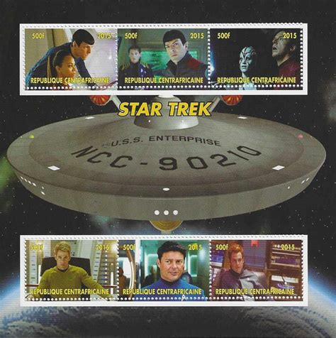 Star Trek Stamps