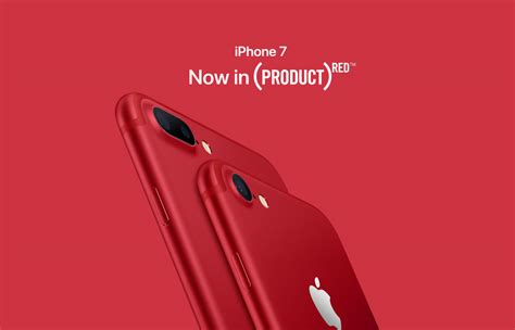 Iphone 7 And 7 Plus Special Edition Productred Plus New